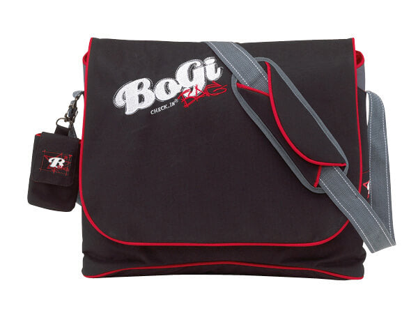 Bogi Messenger Bag - Farbe Schwarz rot