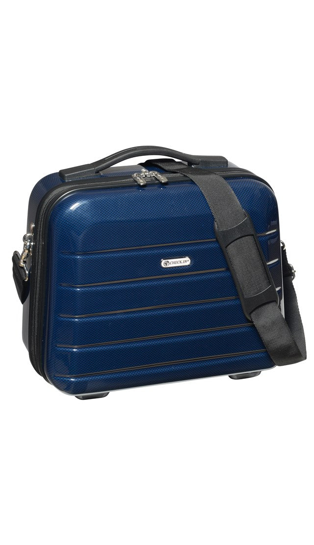 CHECK.IN Beauty Case LONDON 2.0 - Farbe Carbon Blau