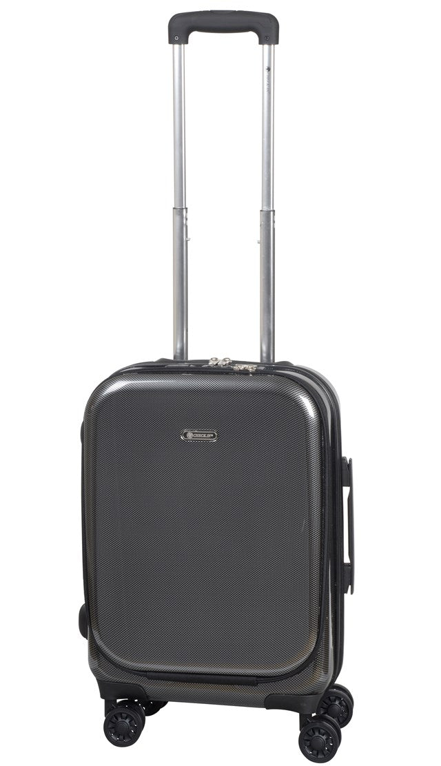 CHECK.IN Business Trolley Boardcase FRANKFURT 3.0 - Farbe Carbon schwarz