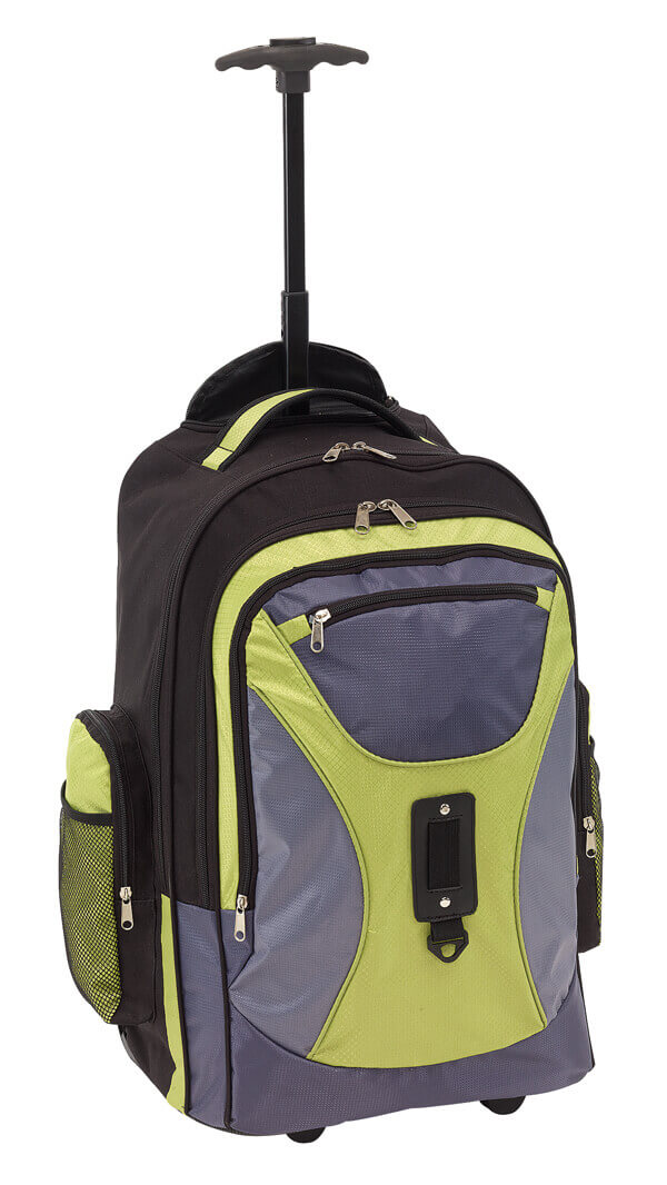 Rucksack-Trolley Comforty mehrfarbig mit Teleskop-Stange