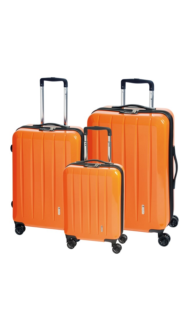 CHECK.IN Trolley-Set LONDON 2.0 3-teilig - Farbe Orange